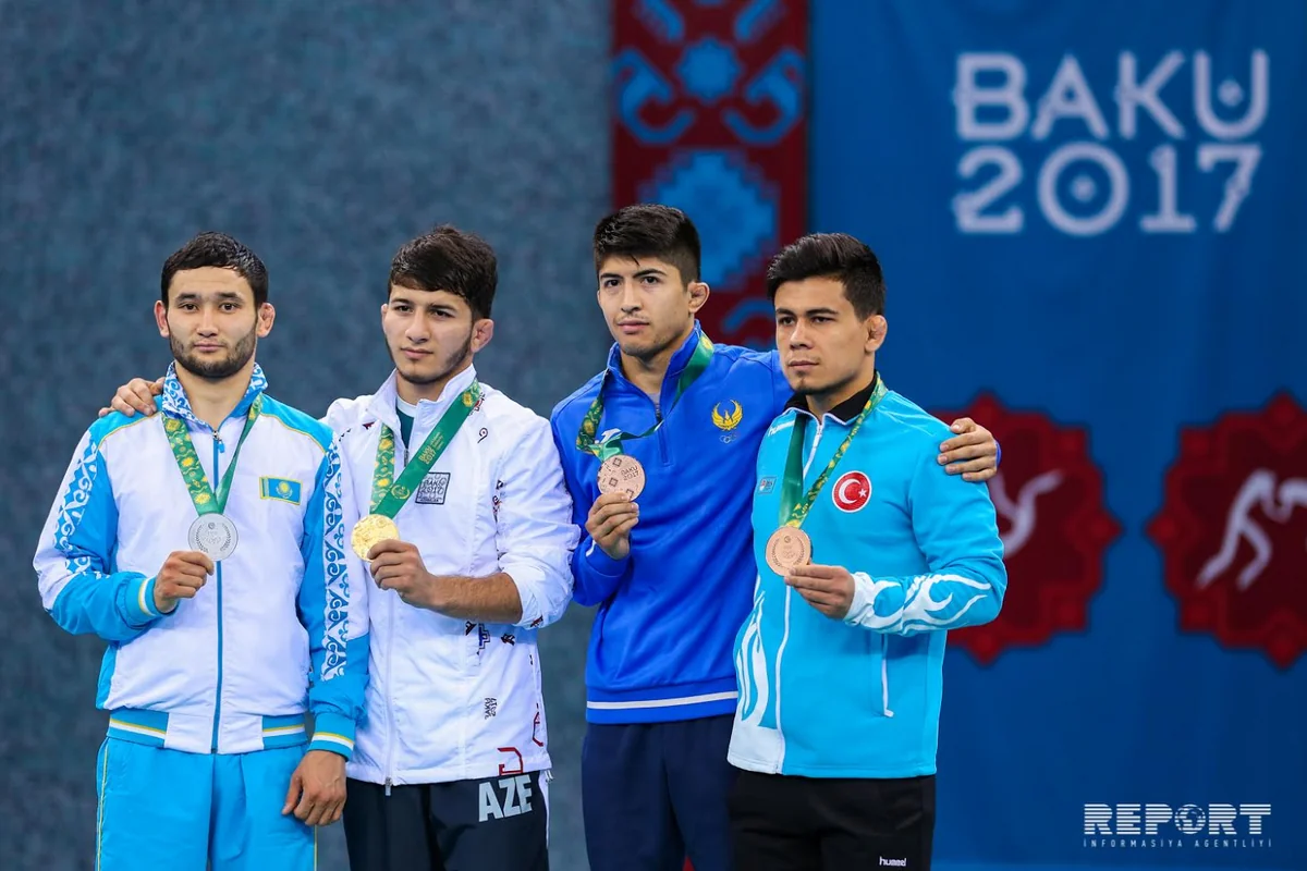 İslamiada: Azərbaycan sərbəst güləşçiləri 2 qızıl, 1 gümüş medal qazanıblar - YENİLƏNİB-3