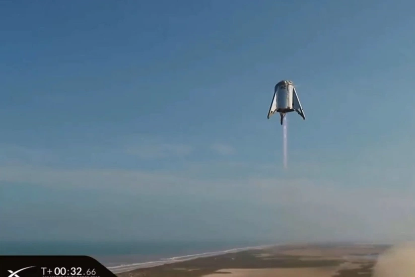 SpaceX успешно испытала аппарат Starhopper - ВИДЕО