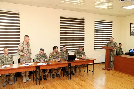 Azərbaycan Ordusunun NATO standartlarına uyğunlaşdırılan taborunun qiymətləndirilməsi aparılıb