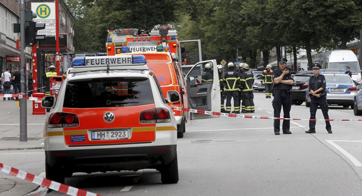 В Германии на супермаркет совершено вооруженное нападение, 1 человек ранен