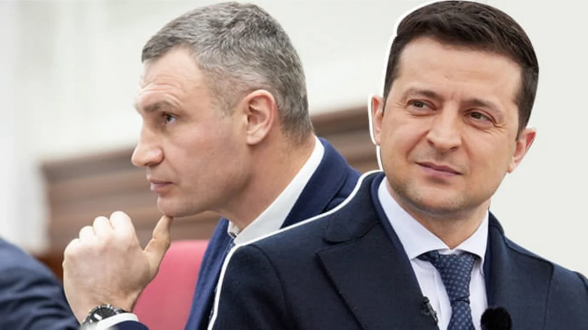 Зеленский: Кличко очень неправильно публично себя ведет