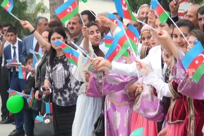 I Avropa Oyunlarının məşəli Zərdaba gətirilib - FOTO