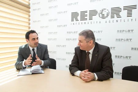 Посол Палестины в Азербайджане посетил агентство Report - ФОТО