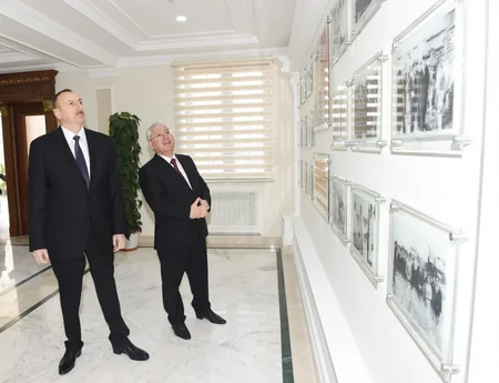 Prezident İlham Əliyev “Baytarlıq şəhərciyi”nin açılışında iştirak edib