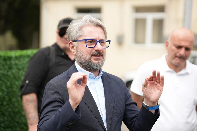 Georgian opposition leader detained by police