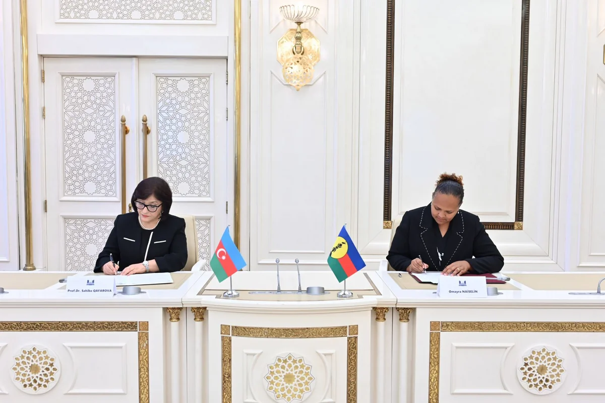 Parliaments of Azerbaijan and New Caledonia ink memorandum of cooperation