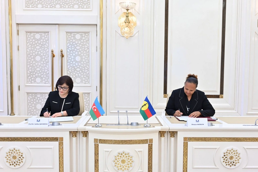 Parliaments of Azerbaijan and New Caledonia ink memorandum of cooperation