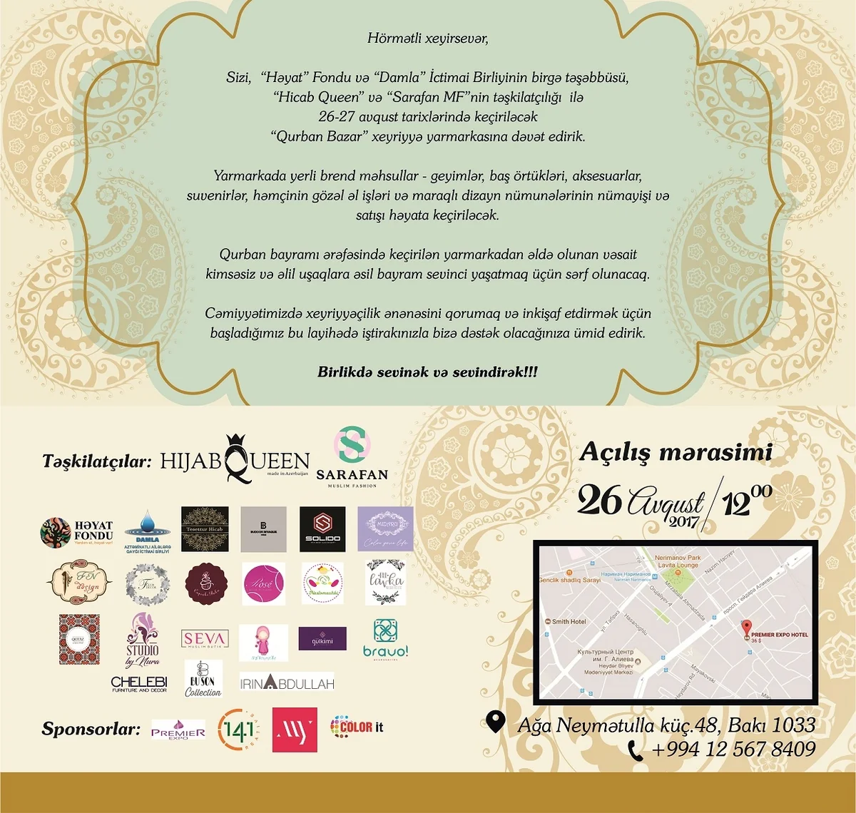 Baku to host Qurban bazar charity fair - VIDEO