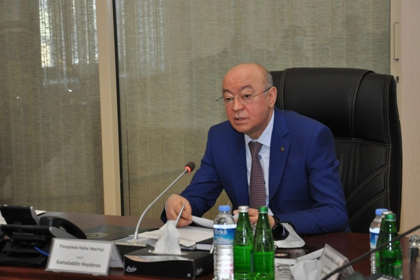 Kəmaləddin Heydərov Qazaxıstan FHN-in bir qrup əməkdaşını təltif edib