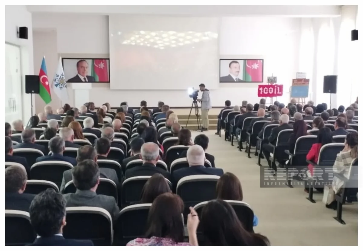 Qubada Heydər Əliyevin 100 illik yubileyinə həsr olunan konfrans keçirilib