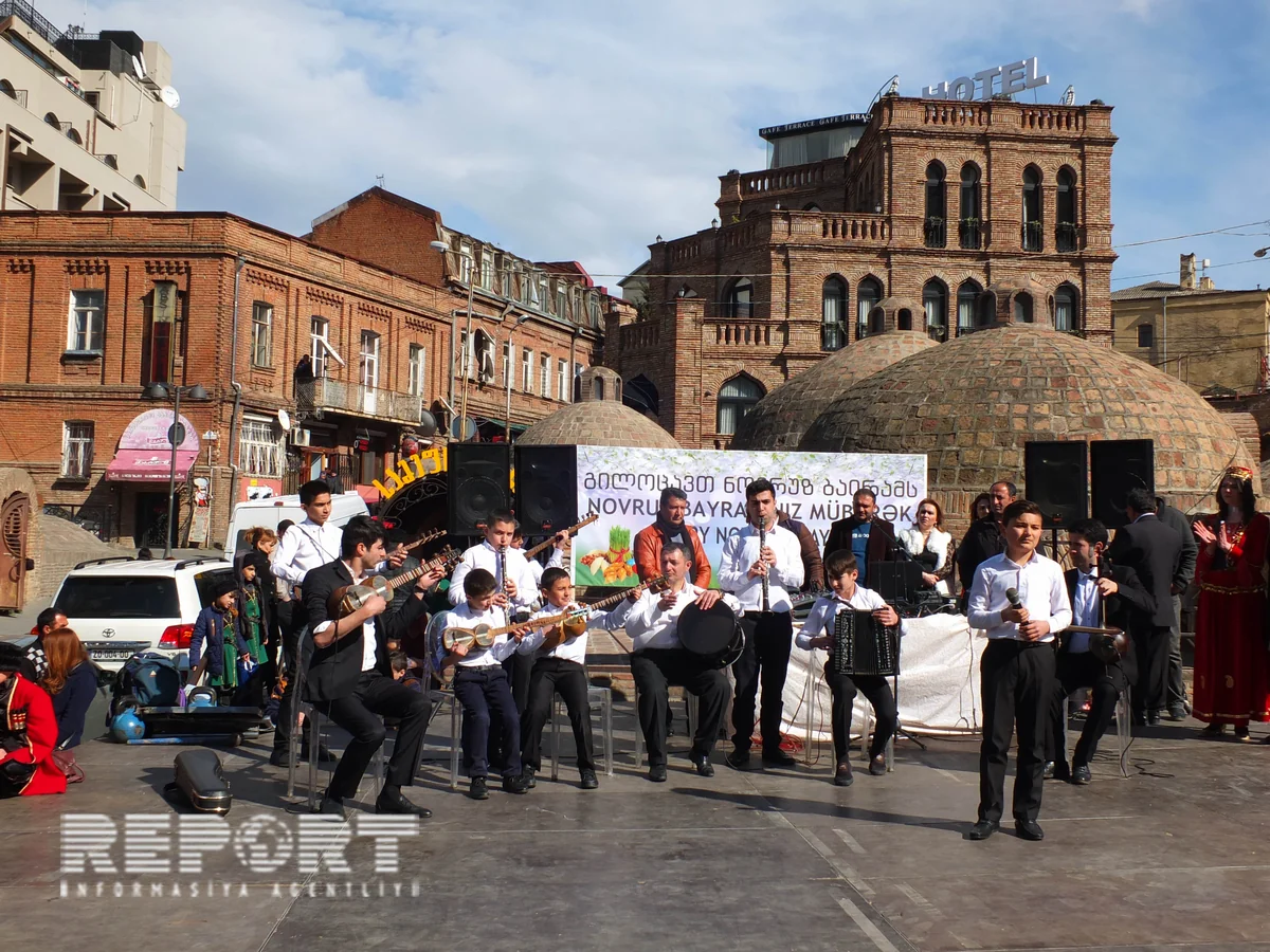 Novruz bayramı Gürcüstanın paytaxtında qeyd olunub - FOTO
