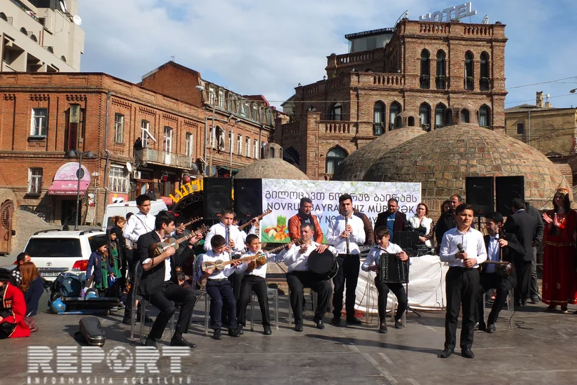 Novruz bayramı Gürcüstanın paytaxtında qeyd olunub - FOTO