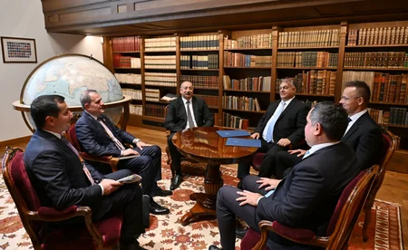 Budapeştdə Prezident İlham Əliyev Macarıstanın Baş naziri ilə görüşüb - YENİLƏNİB-2