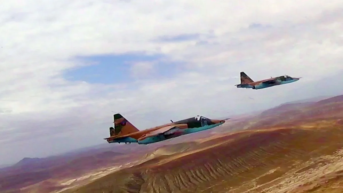 Azerbaijan's Air Forces carry out first training flights during summer training period
