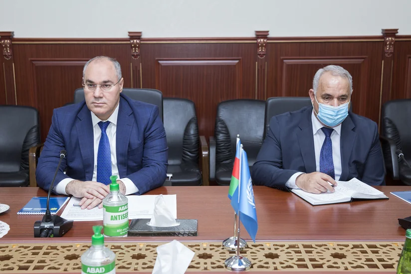 DGK sədri BMT-nin rezident əlaqələndiricisi ilə görüşüb