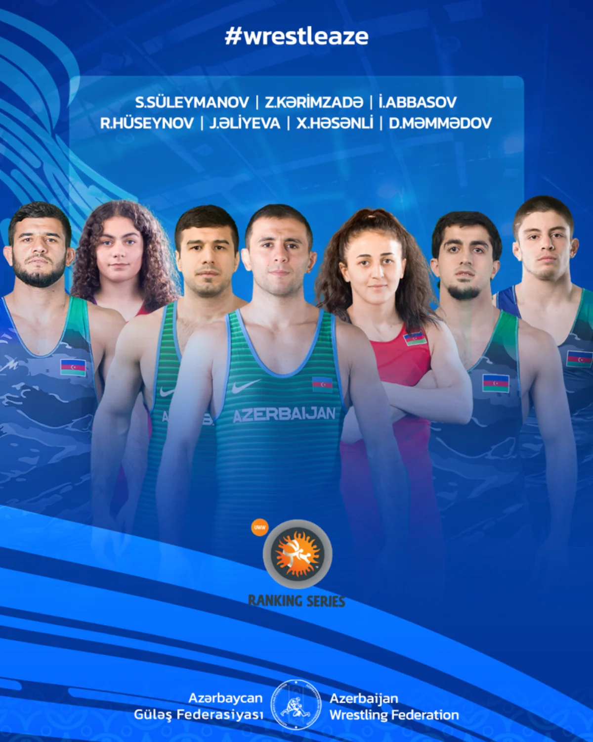 Azərbaycan güləşçiləri Xorvatiyada daha iki medal qazanıblar