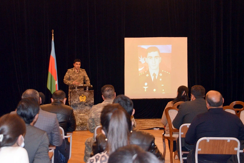 Şəhid Vüsal Babayevin anım mərasimi keçirilib