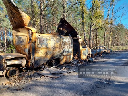Lyman city after liberation by Ukrainian army - PHOTOS