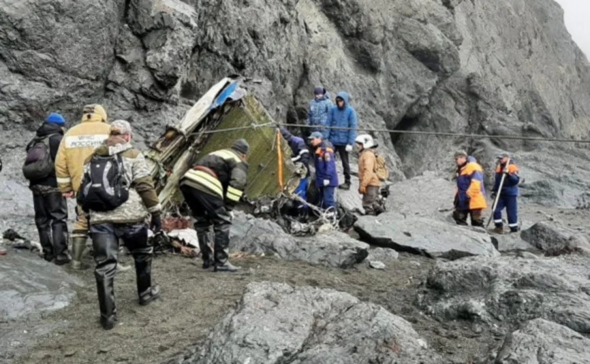 Rusiyada qəzaya uğrayan An-26nın qara qutusundan biri tapılıb