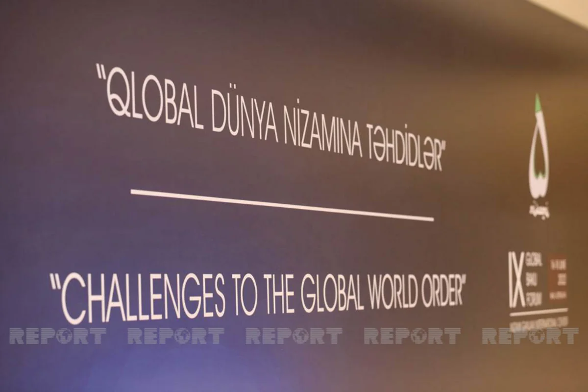 Bakı Forumu: “Qlobal dünya nizamına təhdidlər” mövzusunda panel iclası keçirilib