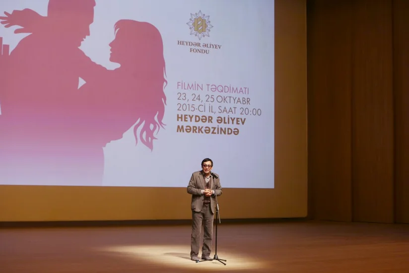 Heydər Əliyev Mərkəzində “Bakı, mən səni sevirəm” filminin təqdimat mərasimi olub - FOTO