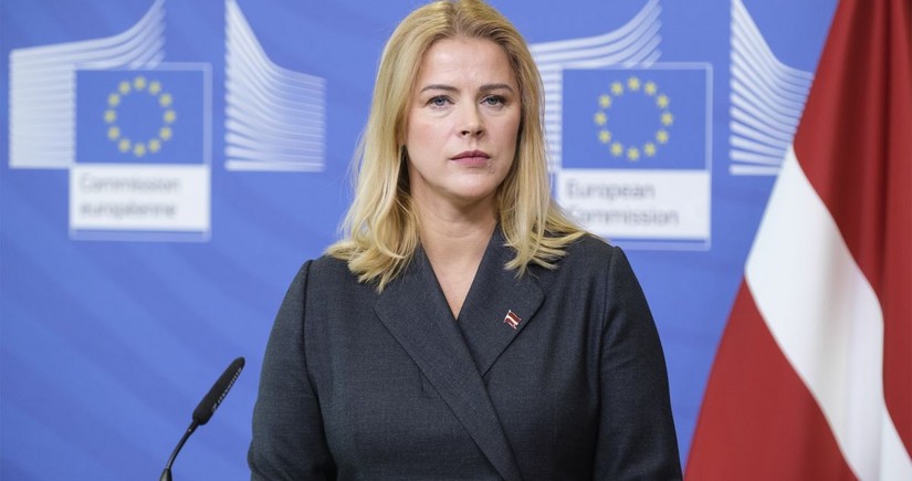 Latvian PM arrives in Kyiv for talks