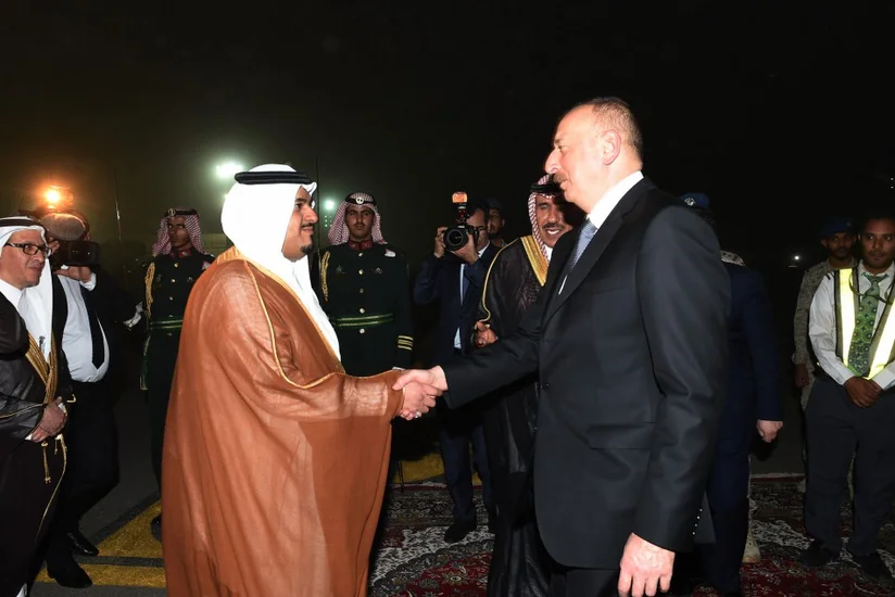 Prezident İlham Əliyev Səudiyyə Ərəbistanına səfər edib
