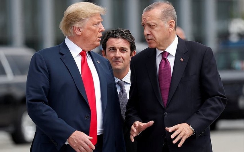 Ərdoğan və Tramp Suriyada yaranmış vəziyyəti müzakirə ediblər