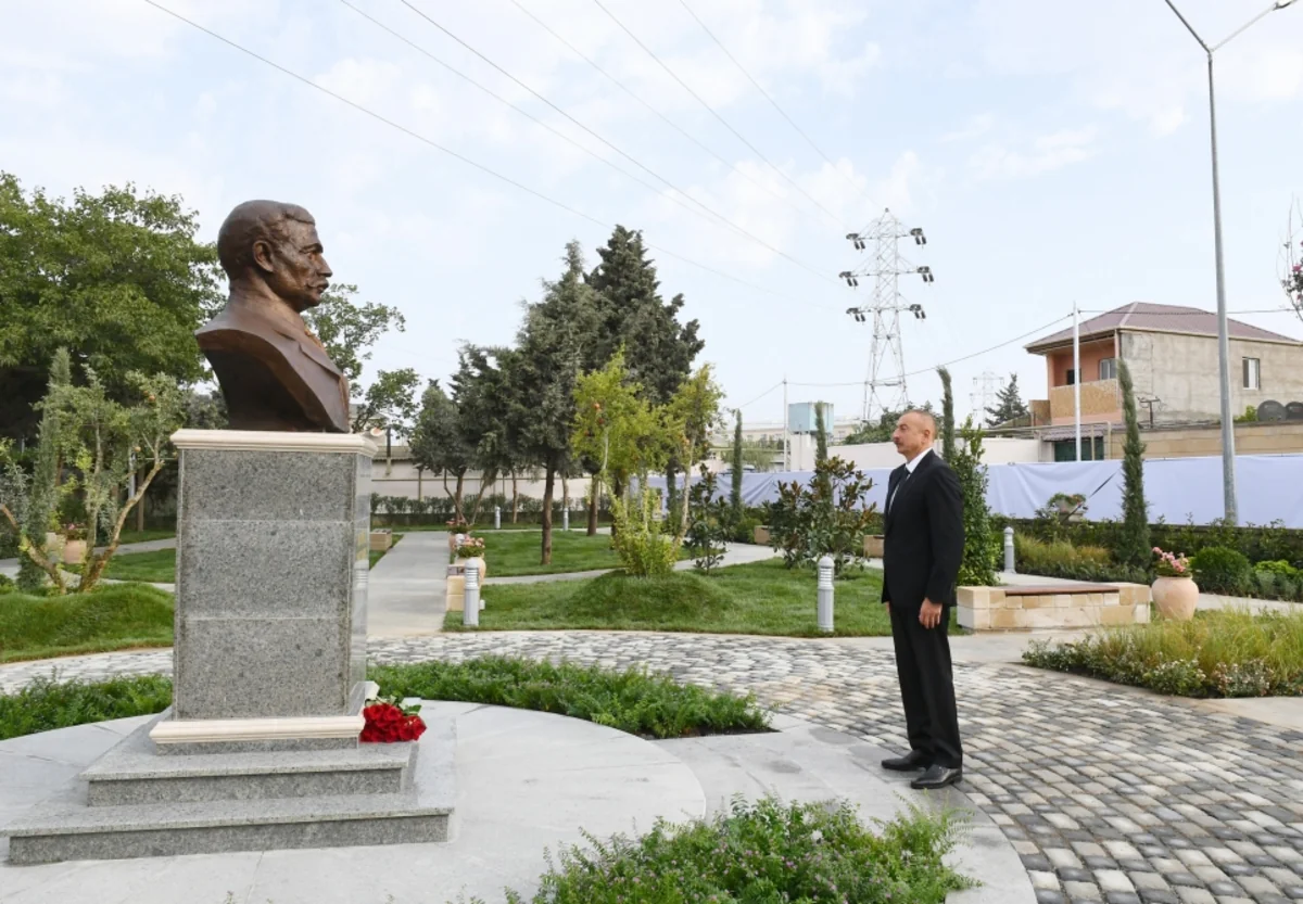 Prezident Əmircanda parkda yaradılan şəraitlə tanış olub