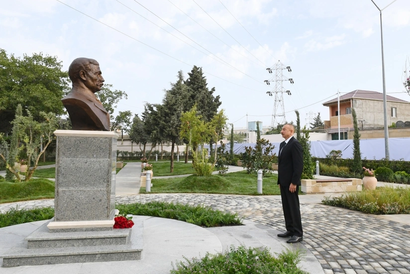 Prezident Əmircanda parkda yaradılan şəraitlə tanış olub