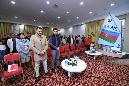 Azərbaycan Yelkən Federasiyası qalib idmançıları mükafatlandırıb
