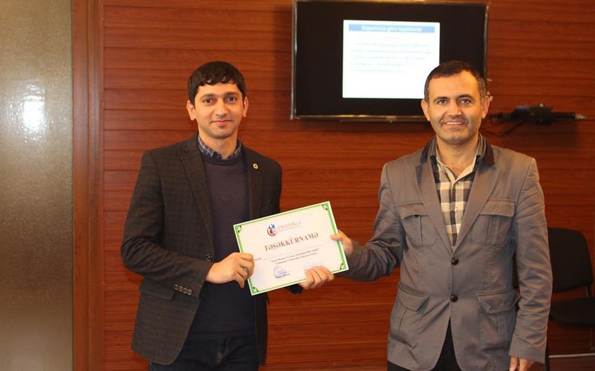 Bakı İslam Universitetində “Yeni media və yeni mediada din amili” mövzusunda təlim keçirilib