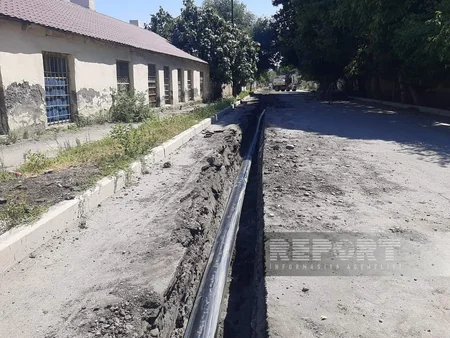 Yevlaxın bir neçə yaşayış massivinə içməli su çəkilir