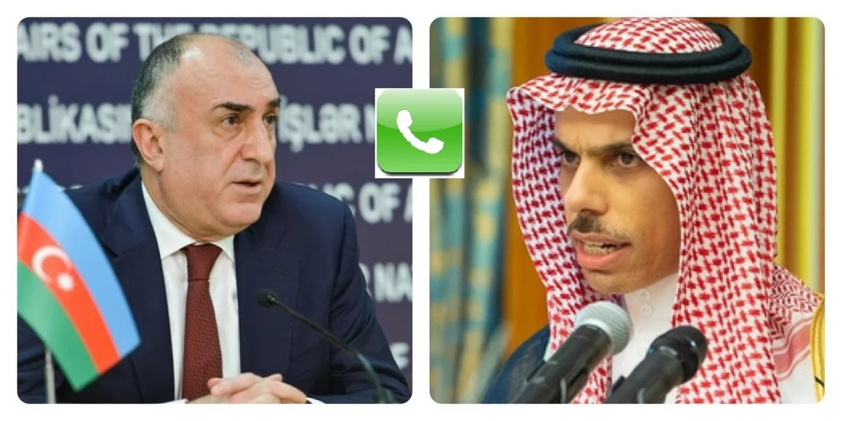 Azerbaijani and Saudi Arabian FMs had telephone conversation