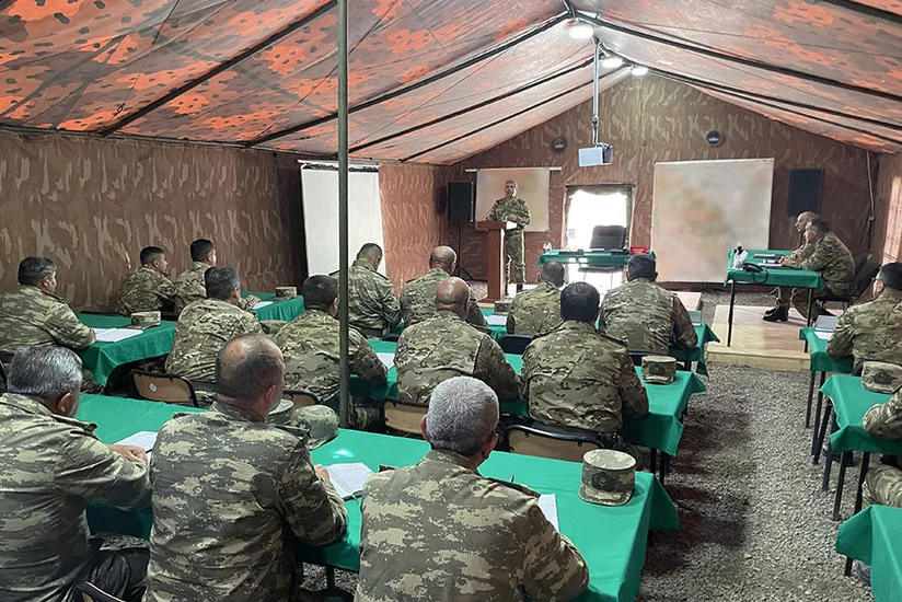 Final meeting of command-staff exercises held under leadership of Minister of Defense