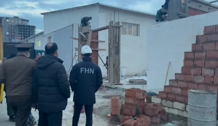 В Ясамальском районе снесен незаконно построенный объект