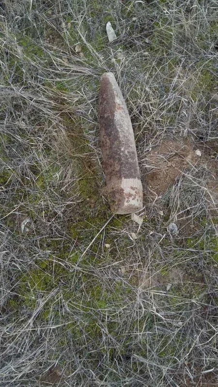 Göygöl rayonu ərazisində top mərmisi tapılıb