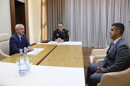 Arzu Rəhimov Şəmkirdə vətəndaşları qəbul edib