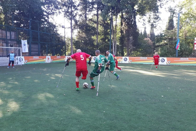 Qarabağ qazilərinin futbol komandası Gürcüstanda növbəti görüşünü keçirib