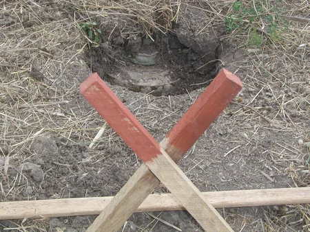 Tərtərdə tank əleyhinə mina tapılıb