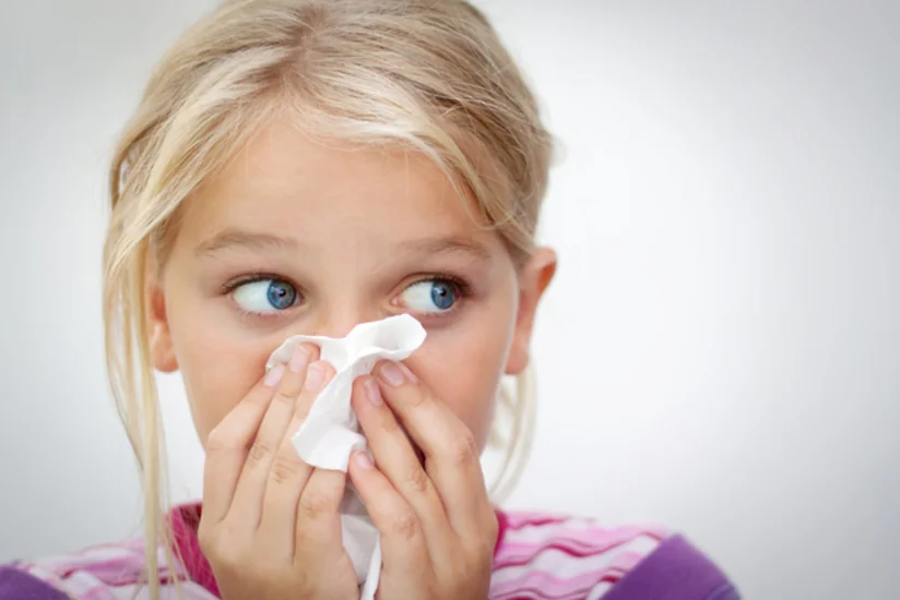 What causes allergies in children?