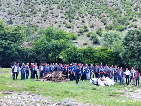 Bir sıra bölgələrdə çay sahilləri tullantılardan təmizlənib