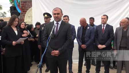 Şərurda şəhidin xatirəsinə bulaq-abidə ucaldılıb