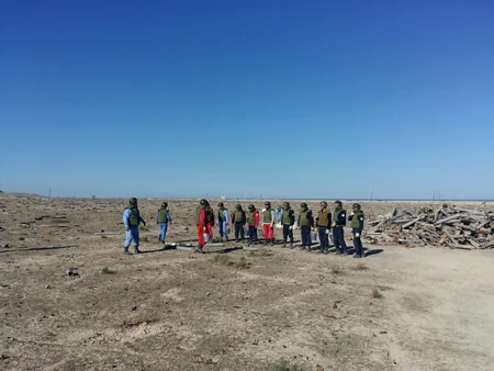 Xızıda 207 ədəd partlamamış hərbi sursat aşkar edilib