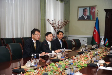 ​SOCAR prezidenti Samsung Engineeringin baş icraçı vitse-prezidenti ilə görüşüb