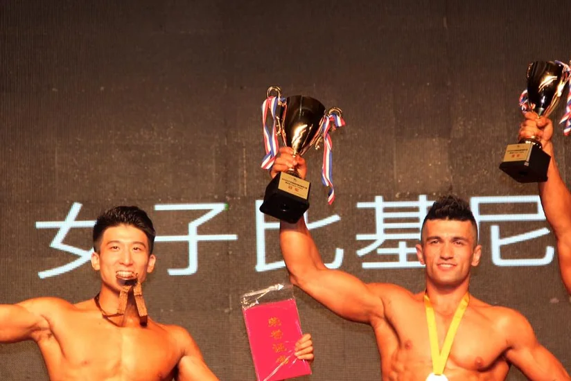 Azərbaycanlı idmançı Pekində “Men's physique” yarışmasının qalibi olub