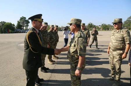 Azerbaijani Defence Minister attends TurAz Qartalı-2017 exercises opening ceremony