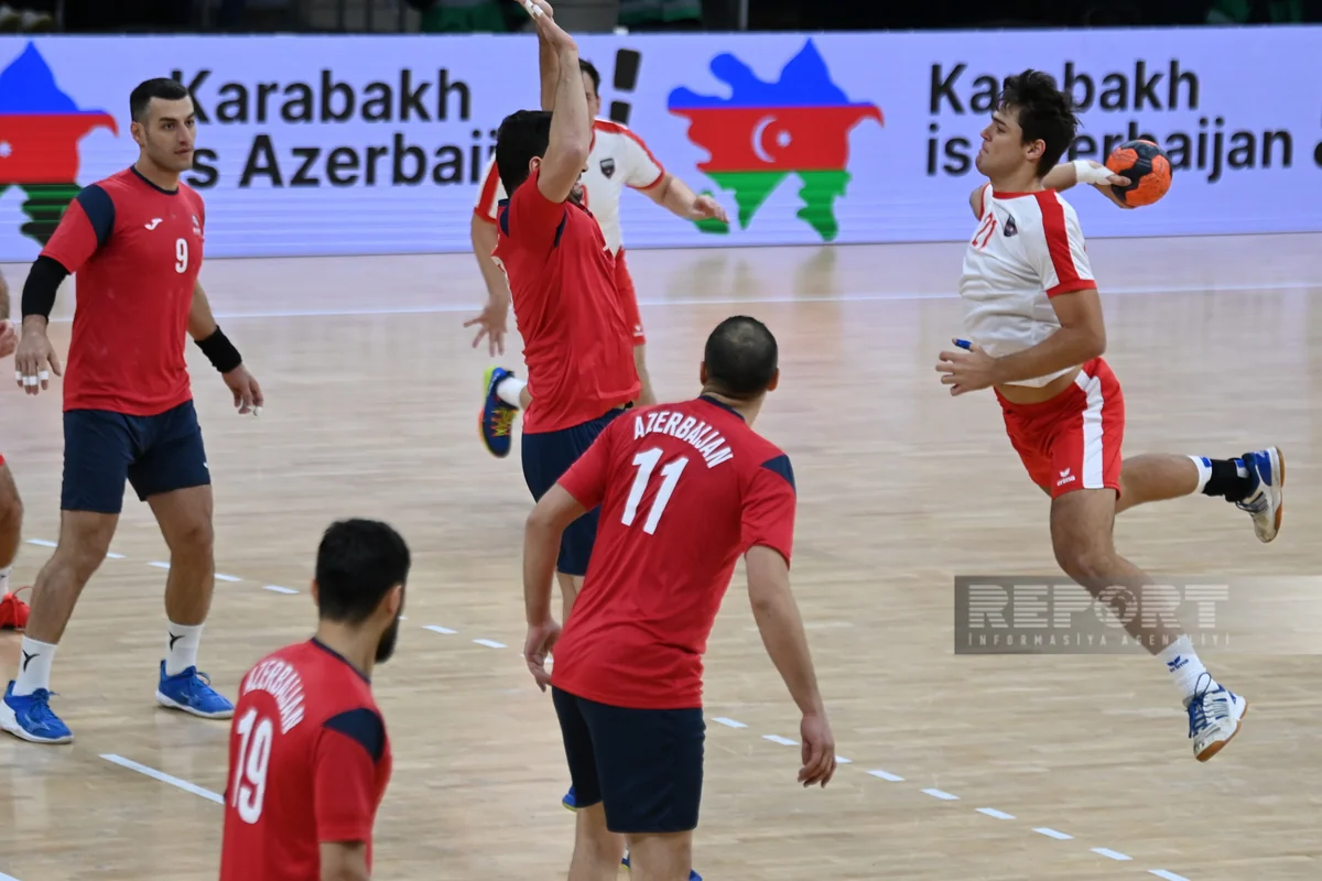 Azərbaycanın həndbol millisi Bakıda keçirilən təsnifat turnirinə qələbə ilə başlayıb