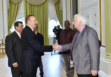 President Ilham Aliyev receives participants of 55th Convention of World Boxing Council