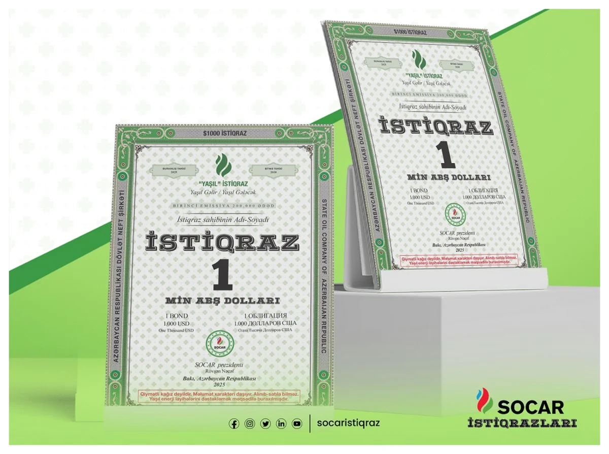 First interest payment on SOCAR green bonds